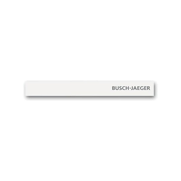 Busch-Jaeger Abschlussleiste unten Standard m.Kennz. 6349-24G-101